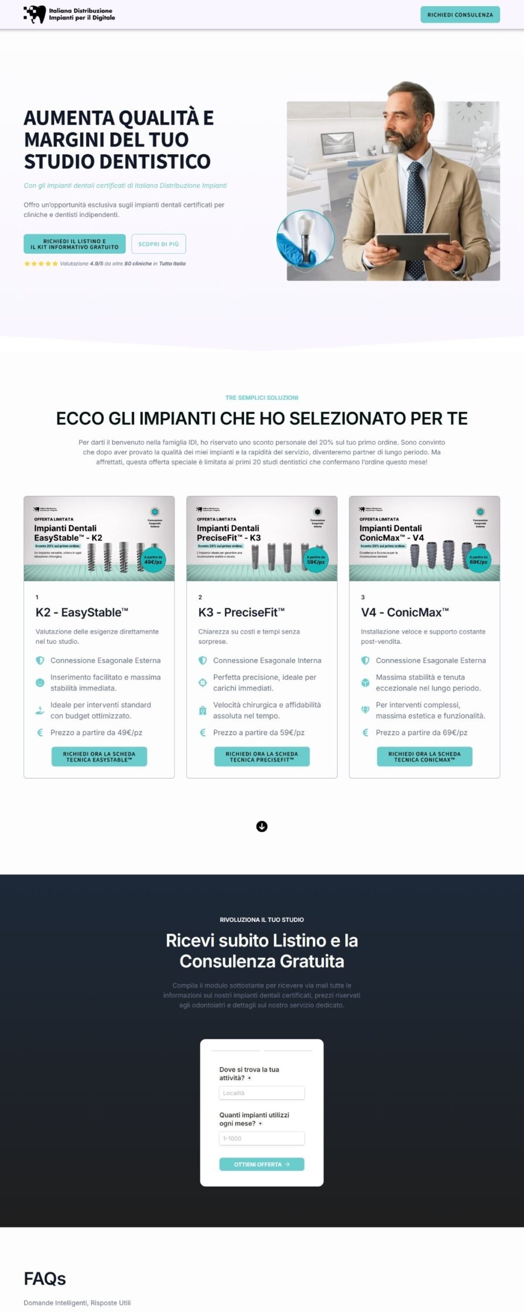 Landing Page Intelligente Esempio (5)
